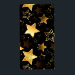 Sömlös mönster med Golden Stars Fraktsedel<br><div class="desc">Sömlös med Golden Stars på svart bakgrund. Guld stjärna.</div>