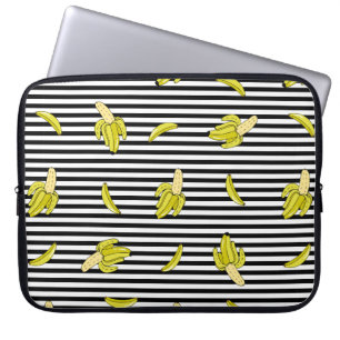Sömlös mönster med plåstermärken för tecknad med b laptop fodral