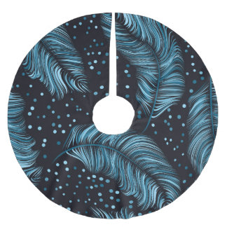 Sömlös mörk, struktur, abstrakt vintage. julgransmatta borstad polyester