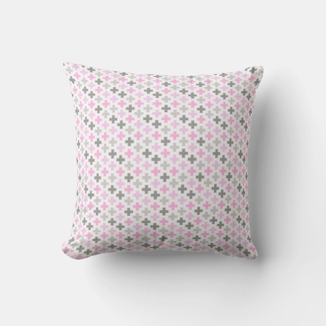Sömlös Pillow Kor Mönster Kudde (Framsida)