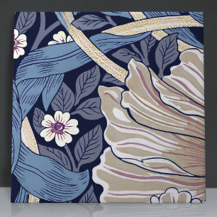 Sömlös Pimpernel 1 av 12 Dusty Blue & Warm White Kakelplatta