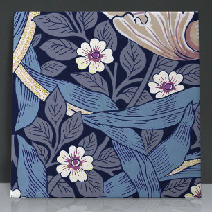 Sömlös Pimpernel 5 av 12 Dusty Blue & Warm White Kakelplatta