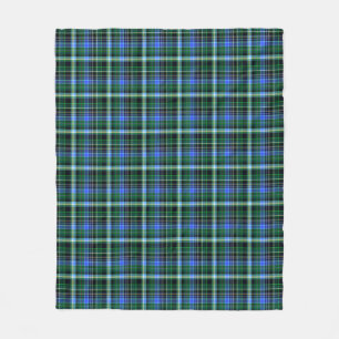 Sömlös plaid mönster. Fabric mönster. Texturebac Fleecefilt