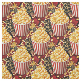 Sömlös popcorntyg för filmkväll tyg