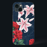 Sömlös Röd ros<br><div class="desc">Söt Rosa och röd Blommigt</div>