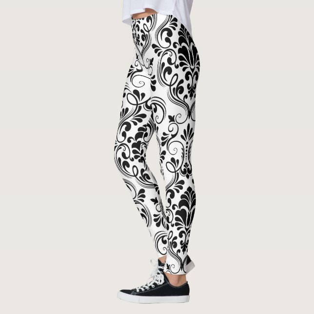 Sömlös skada leggings (Vänster)