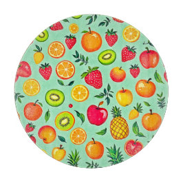 Sömlös sommarfruktdesign