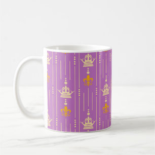 Sömlös struktur-bakgrund i vintagen stil kaffemugg