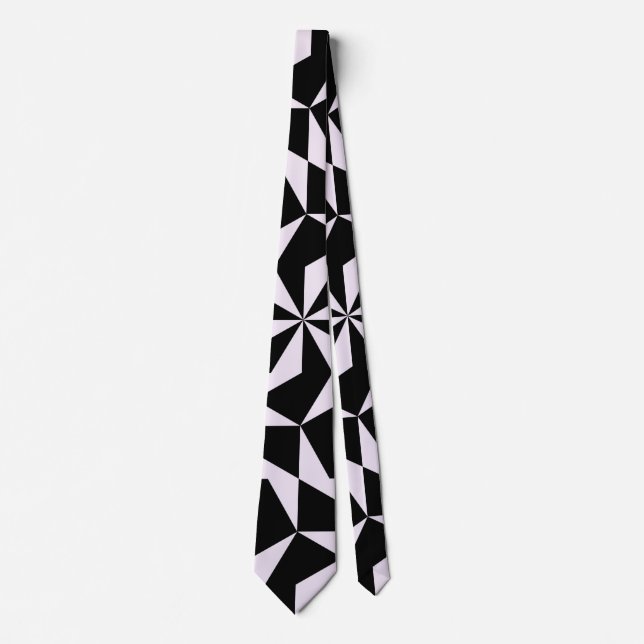 Sömlös svart och Rosa Abstrakt Geometric Hexagon Slips (Framsida)