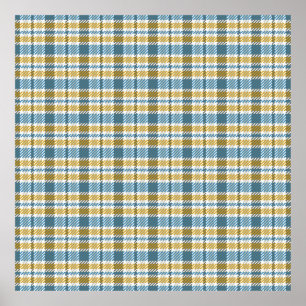 Sömlös tartan, plaid mönster. Bakgrund. Vinta Poster