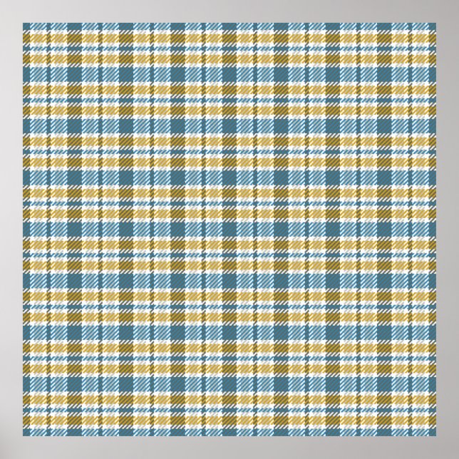 Sömlös tartan, plaid mönster. Bakgrund. Vinta Poster (Framsidan)