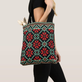 Sömlös ukrainsk mönster Tote Bag Tygkasse