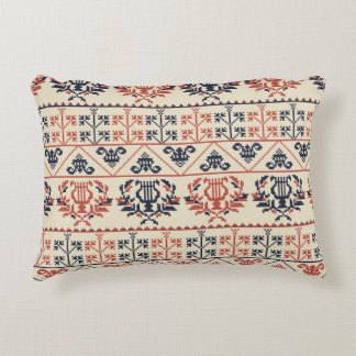 Sömlös utformning av mönster med traditionell Pale Prydnadskudde