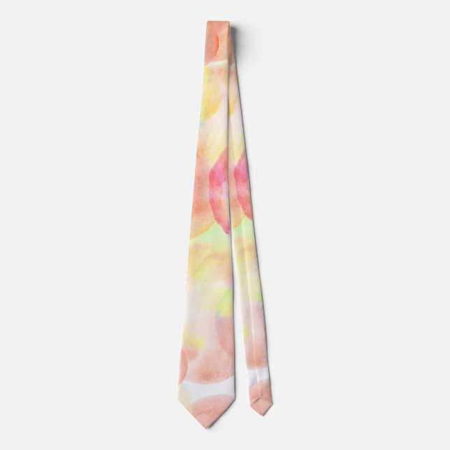 Sömlös vattenfärg Mönster efter förråd Slips (Framsida)