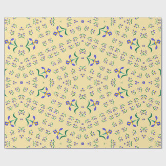 sömlös vektormönster blommor design presentpapper
