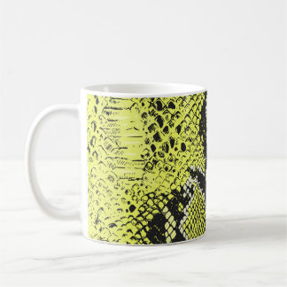 Sömlös vintage, orm, djurskinn mönster. Snakes Kaffemugg