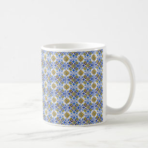 Sömlösa Azulejo-panelplattor Kaffemugg