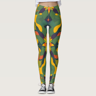Sömlösa balar utan Mönster - djärvt hemdeco Leggings