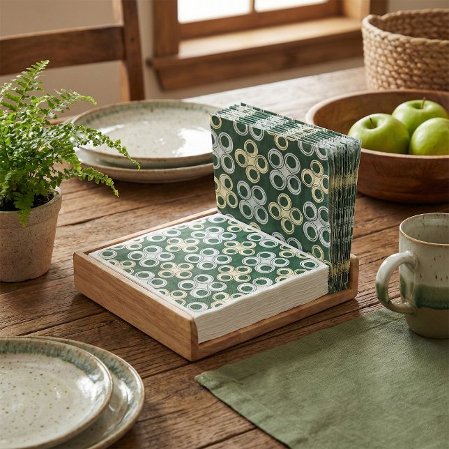 Sömlösa cirklar Pappra blöjor Pappersservett (Skapare uppladdad)