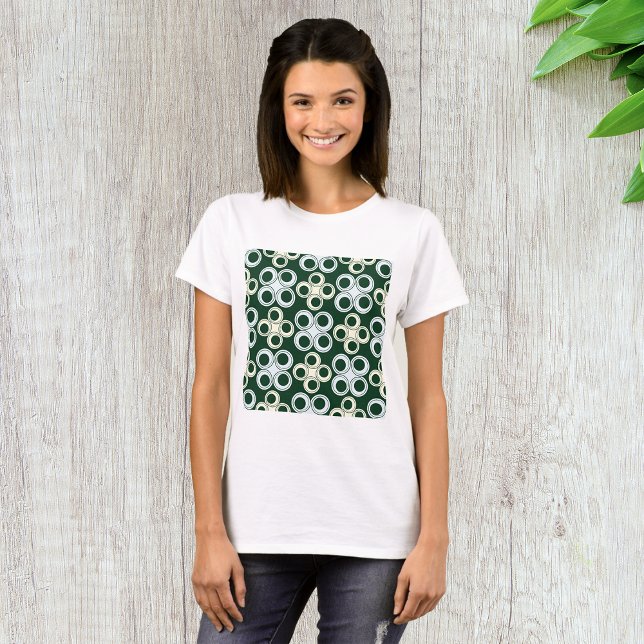Sömlösa cirklar Womens T-Shirt (Skapare uppladdad)