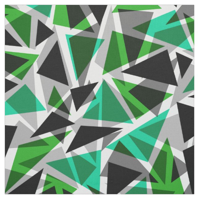 Sömlösa geometriska trianglar formar mönster-mosai tyg (Provkarta)