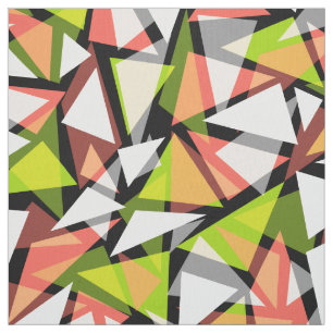 Sömlösa geometriska trianglar formar mönster-mosai tyg