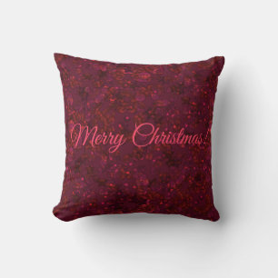 Sömlösa God jul glitter-sekvenser gnistra r Kudde