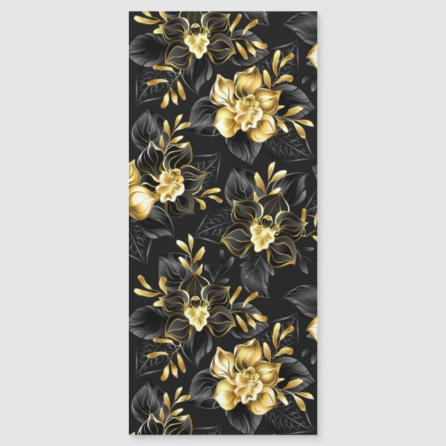 Sömlösa med smycken orkidé (Framsida)