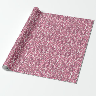 Sömlösa rosa silver glitter glitter con presentpapper