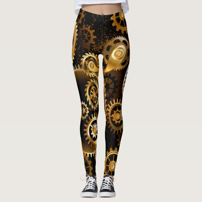 Sömlösa stålverk leggings (Framsida)