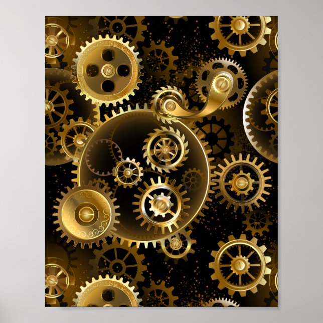 Sömlösa stålverk poster (Framsidan)