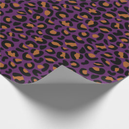 Sömlösa utskrifter av leopard (Mors dag) Presentpapper