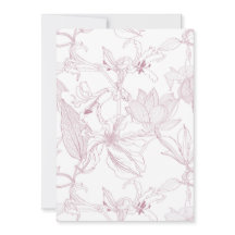 Sömlöst blommönster med tropiska linor