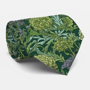 Sömlöst blomstermönster i William Morris stil Slips