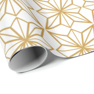 Sömlöst geometriskt mönster med invecklad  presentpapper
