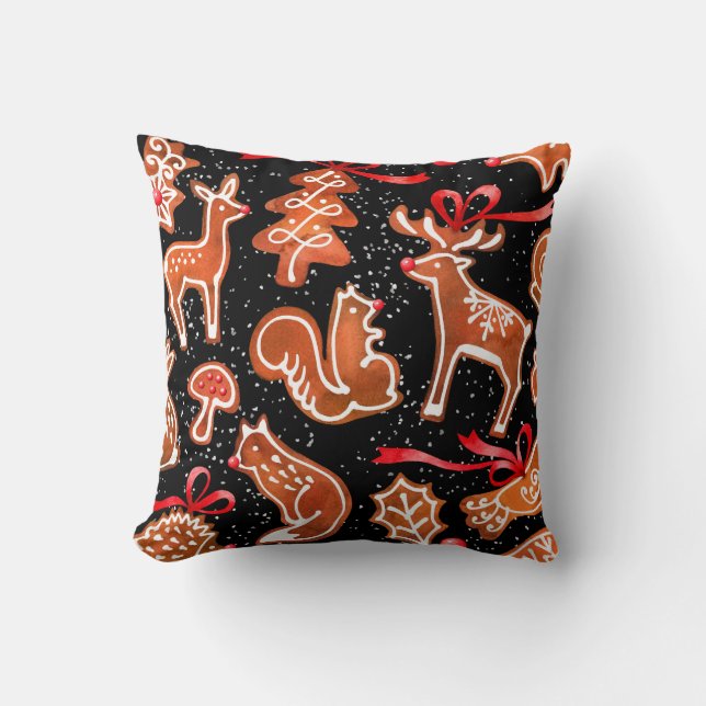 Sömlöst mönster kudde (Framsida)