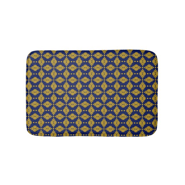 Sömlöst Mönster med Abstrakt Geometric Stil. Badrumsmatta (Framsidan)
