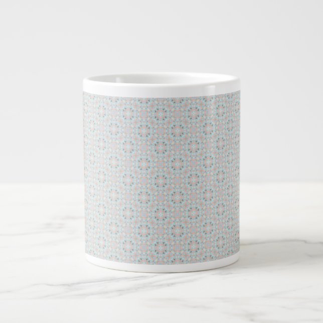Sömlöst snäckmönster jumbo mugg (Framsidan)