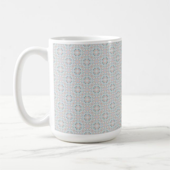 Sömlöst snäckmönster kaffemugg (Vänster)