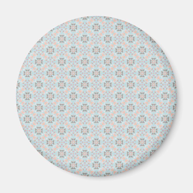 Sömlöst snäckmönster magnet (Framsidan)