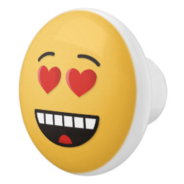 Sömmande Ansikte med hjärtformad Öga Knopp