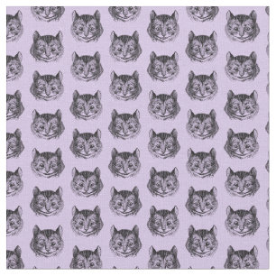 Sömmande Cheshire Cat Alice i Wonderland ANPASSNI Tyg