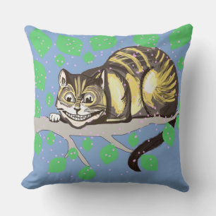 Sömmande cheshire Kat 2 Kudde