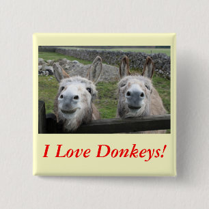 Sömmande Donkeys! Knapp