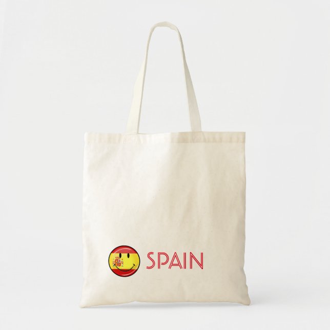 Sömmande Flagga i Spanien Tygkasse (Framsidan)