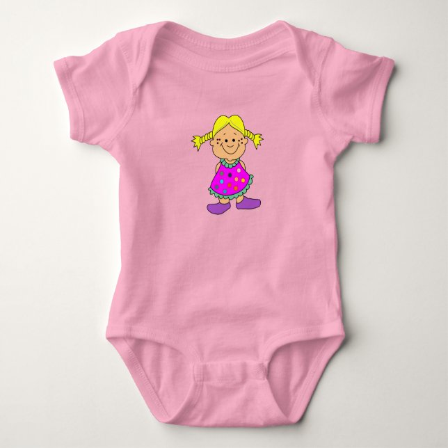 Sömmande flicka. t shirt (Framsida)