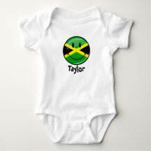 Sömmande Jamaican-Flagga