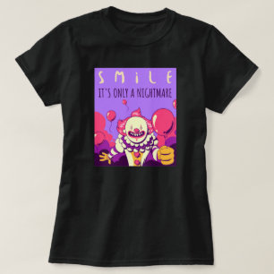 Sömmande läskig mardröm halloween t shirt