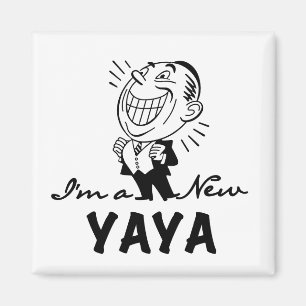 Sömmande New Yaya Tshirts och presenter Magnet