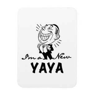 Sömmande New Yaya Tshirts och presenter Magnet